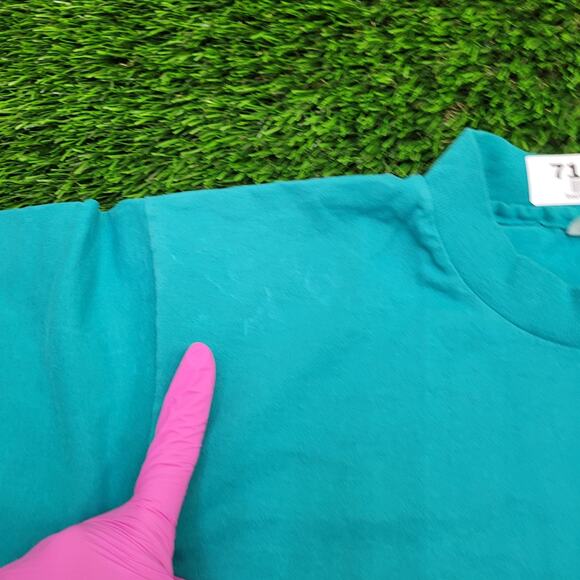 Vintage 1989 Hanes Shirt S/M 18x26 USA - Picture 3 of 16